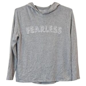 Xersion‎ Women's Hooded Heather Fearless Soft Long Sleeve